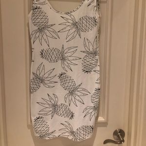 ASOS pineapple mini dress